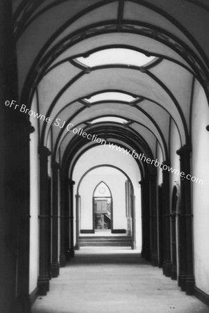 GLENCAIRN PRIORY MAIN CLOISTER LOOKING TOWARDS CHAPEL